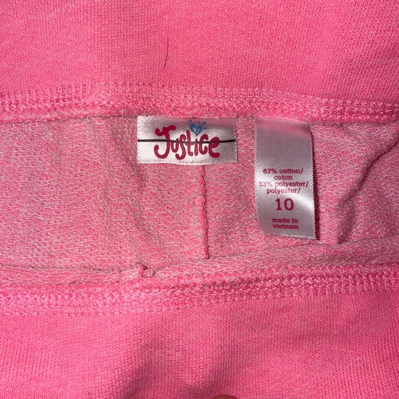 Justice Pink Cheerleader Joggers - Picture 3 of 3